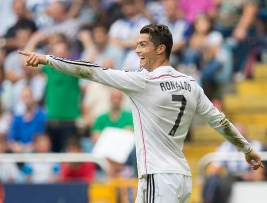Cristiano Ronaldo se luce en España