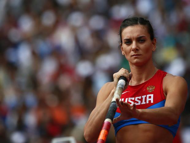 Isinbayeva ha sido campeona olímpica en dos oportunidades.