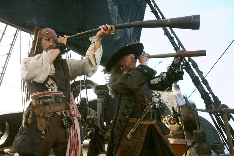 Johnny Depp en uno de sus papeles más reconocidos, Jack Sparrow