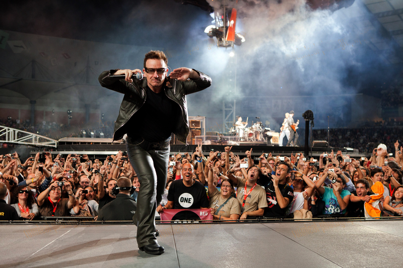 U2 acaba de iniciar una nueva gira.