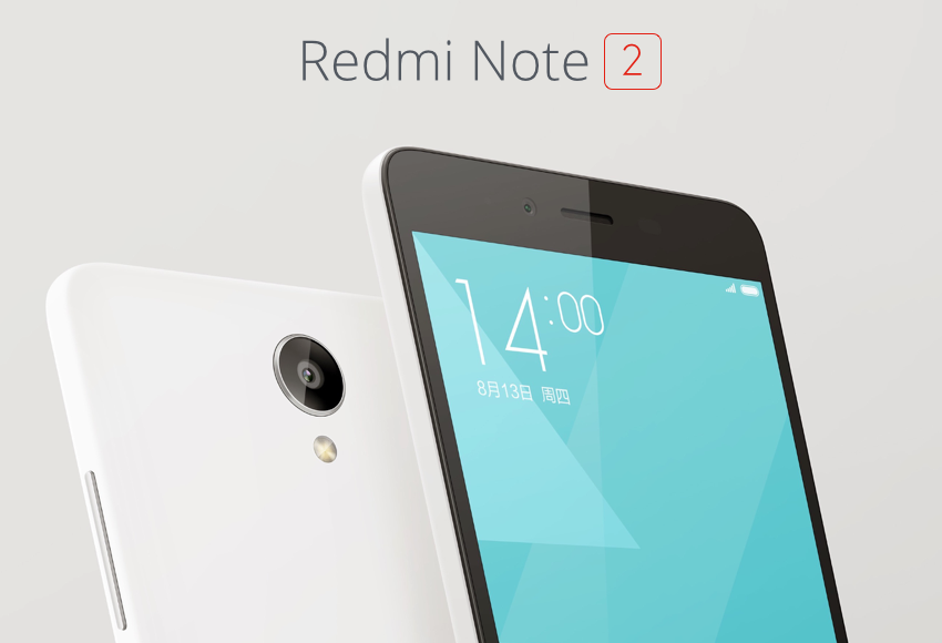 Redmi Note 2, nuevo producto de Xiaomi