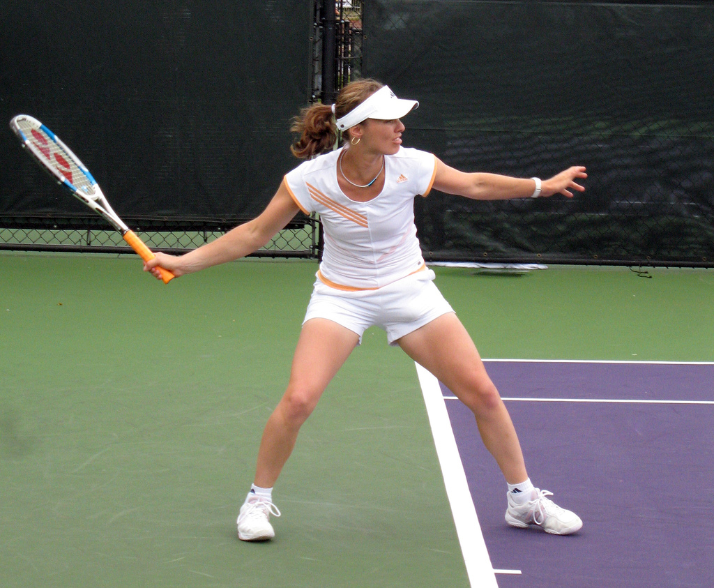 Hingis es la mejor exponente del tenis femenino en la categoría de dobles.