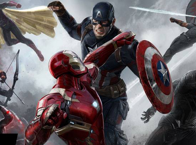 Iron Man y Captain America se enfrentan en el nuevo film de Marvel