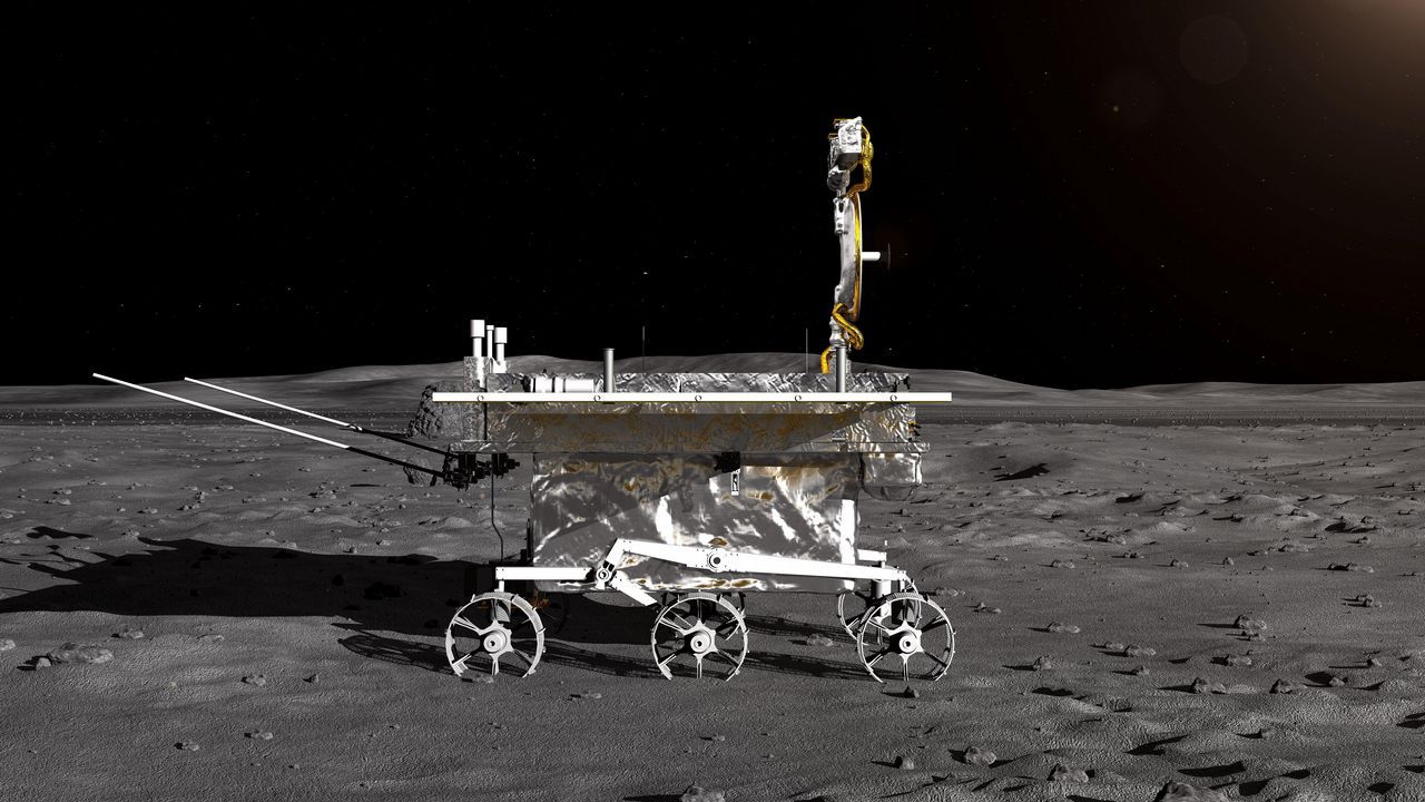 Sin embargo, la agencia espacial encargada de la misión señaló que el robot teledirigido desplegado en la superficie lunar deberá moverse por un terreno muy accidentado