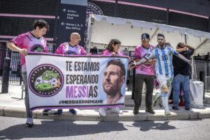 Seguidores de Messi en Miami