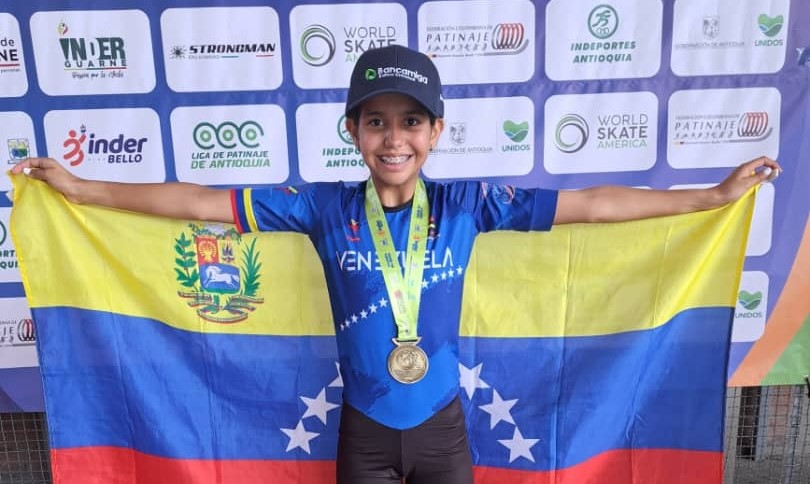 Atleta patrocinada por Bancamiga logra dos medallas de oro para Venezuela