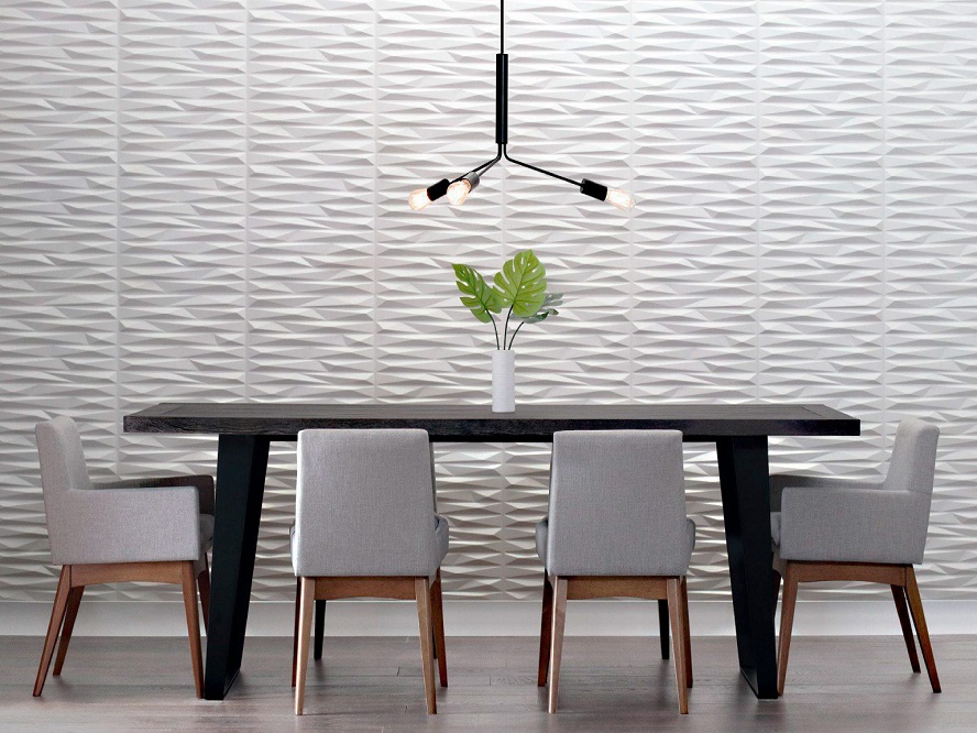 Nelson Rafael Bustamante Abidar - Paneles de pared 3D; Qué son y cuáles son los beneficios de esta tendencia en alza del diseño de interiores - FOTO