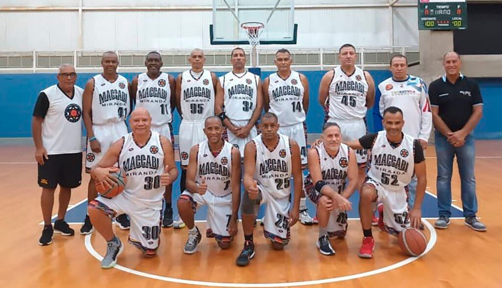 Maccabi Miranda Venezuela - Sebastian Cano Caporales: Alejandro Ovalles capitaneará al quinteto venezolano en el Mundial Maxibasquet +55