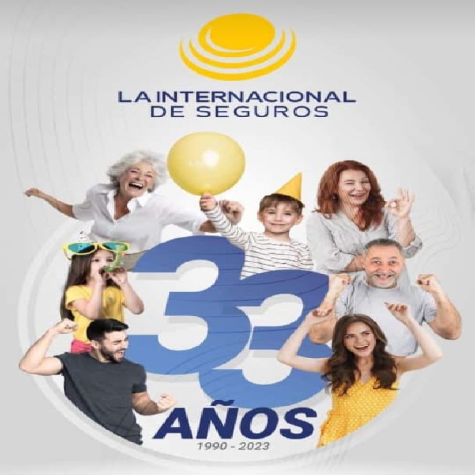 La Internacional de Seguros está de aniversario; ¡33 años brindando respaldo y tranquilidad! - FOTO