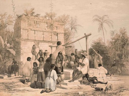 Well And Building At Sabactsche Yucatan By F Catherwood B 2d566a 1024