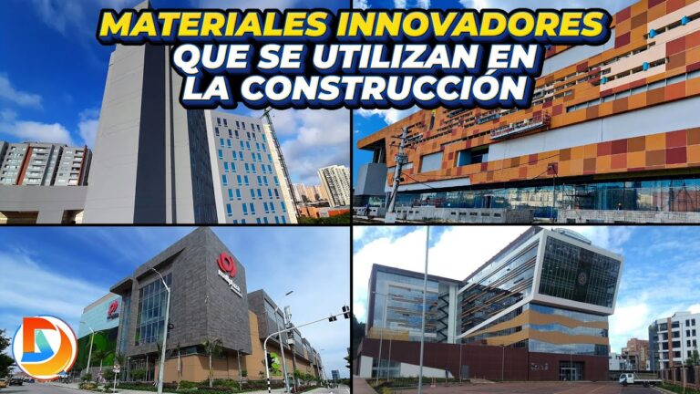 Innovadores materiales revolucionan la industria de la construcción 