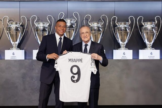 El Sumario - Mbappé materializa su sueño de ser jugador del Real Madrid Kylian Mbappé y Florentino Pérez