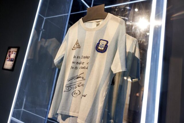 camiseta Maradona