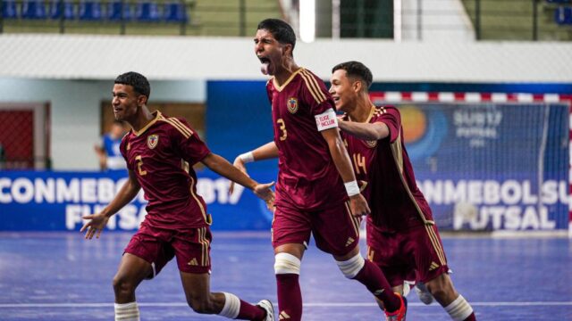 El Sumario - Vinotinto Futsal Sub-17 goleó a Perú Vinotinto Futsal Sub-17 I