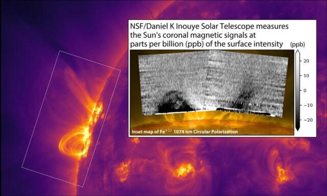 El Sumario - Crean primer mapa de intensidad magnética del Sol intensidad magnética solar