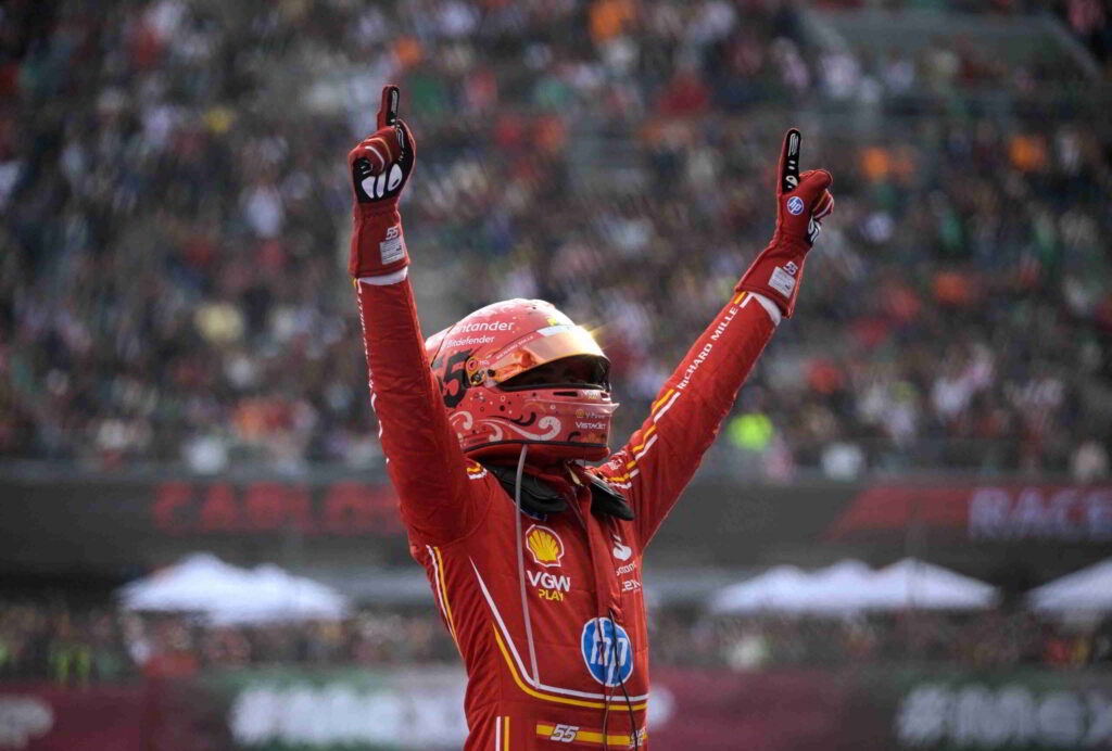 F1: Ferrari vuelve al podio en el GP de México con Sainz y Leclerc