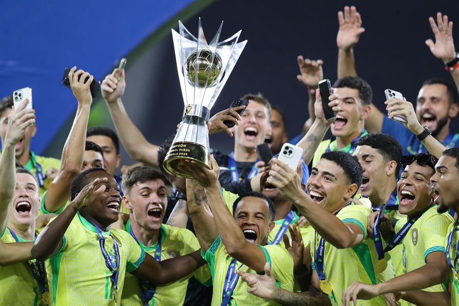 Brasil conquistó el Sudamericano Sub-20 disputado en Venezuela