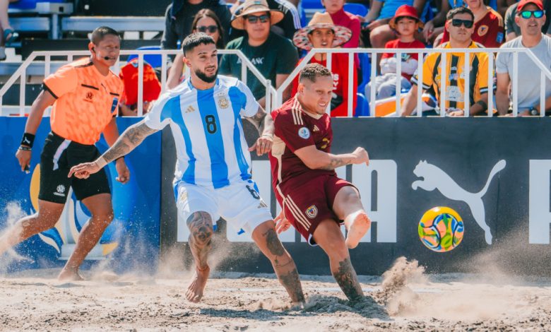 Venezuela Vs. Argentina - Copa América de Fútbol Playa
