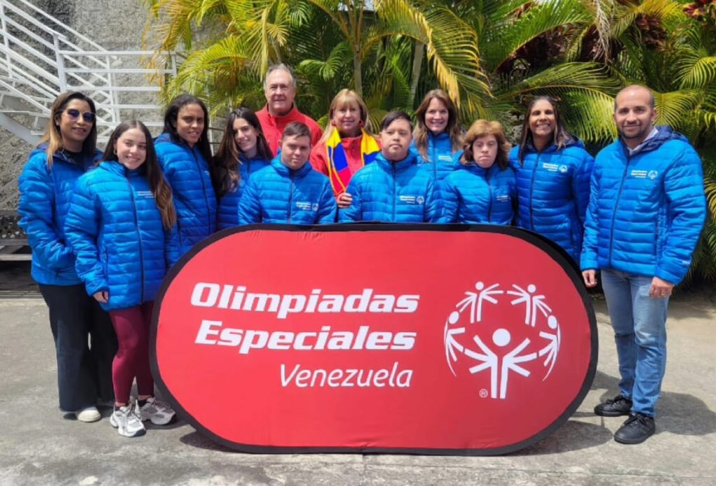 Delegación venezolana de Olimpiadas Especiales rumbo a los Juegos Mundiales de Invierno