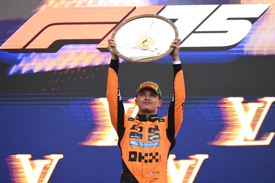 Lando Norris conquistó el GP de Australia de F1