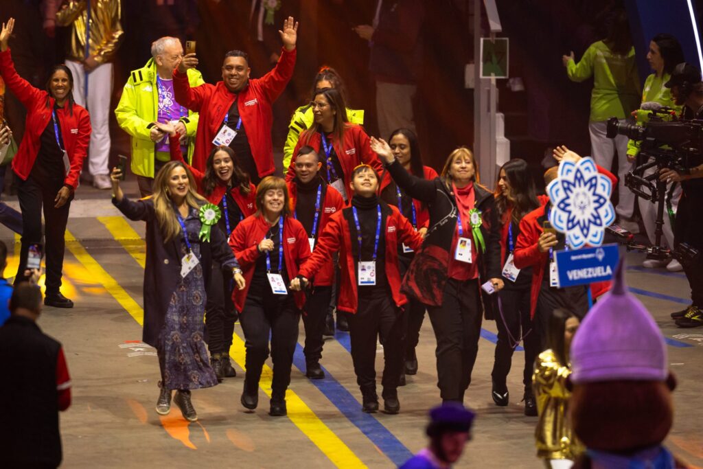 Venezuela celebró regreso de su delegación de Olimpiadas Especiales de Torino 2025