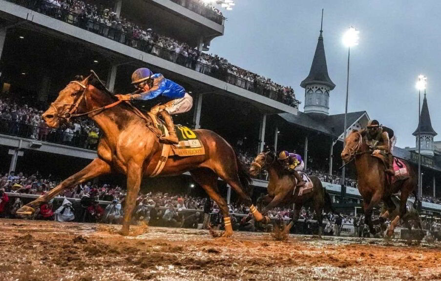 Jockey venezolano Junior Alvarado triunfó en el Derby de Kentucky con Sovereignty