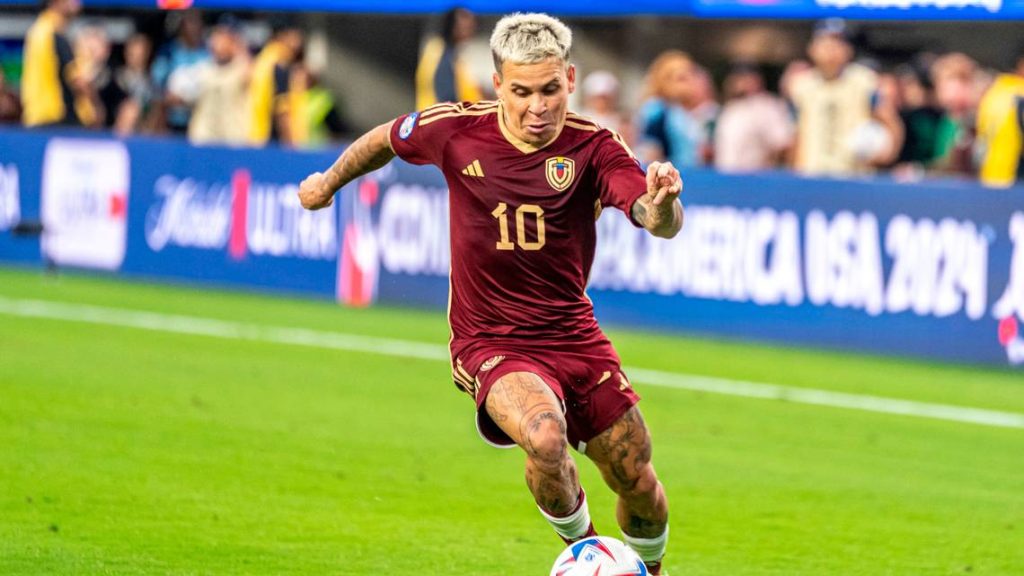 Yeferson Soteldo se perderá los próximos juegos de la Vinotinto
