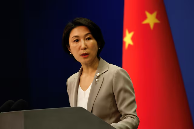 Portavoz del Ministerio de Relaciones Exteriores de China, Mao. Foto/Reuters