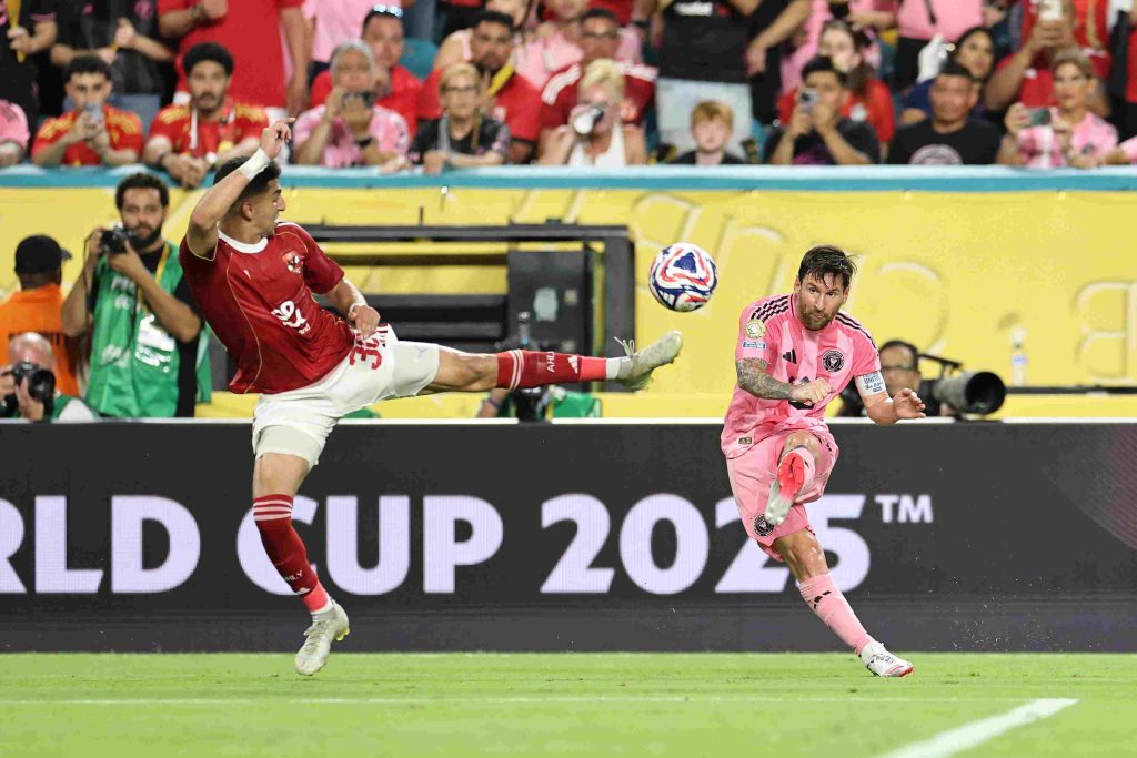 Al-Ahly bloqueó al Inter Miami en la apertura del Mundial de Clubes