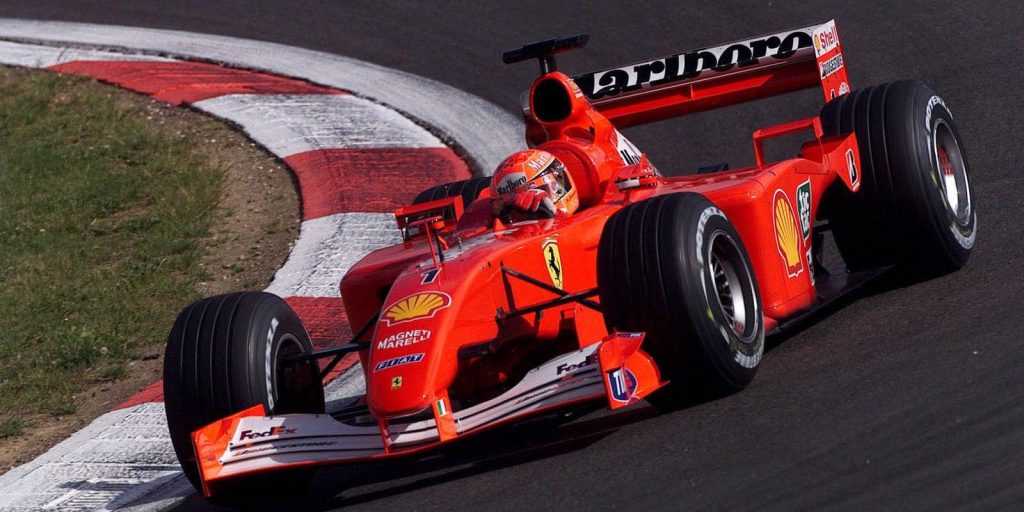 Un Ferrari de Schumacher se subastó por una cifra récord