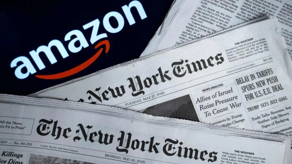 Amazon pagará a The New York Times para entrenar la IA