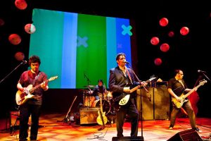 La banda de rock chileno ‘Los Tres’ graba su nuevo disco