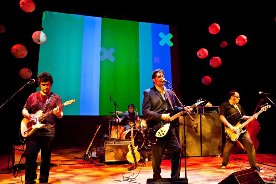 La banda de rock chileno ‘Los Tres’ graba su nuevo disco