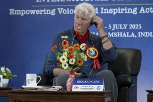 Richard Gere acompañó al dalái lama en su cumpleaños
