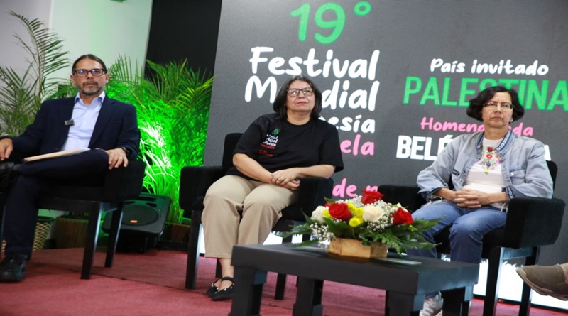 Venezuela dedicará el XIX Festival Mundial de Poesía a Palestina