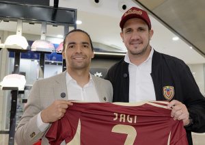 FVF y Jagi Caps presentaron línea exclusiva de gorras de la Vinotinto
