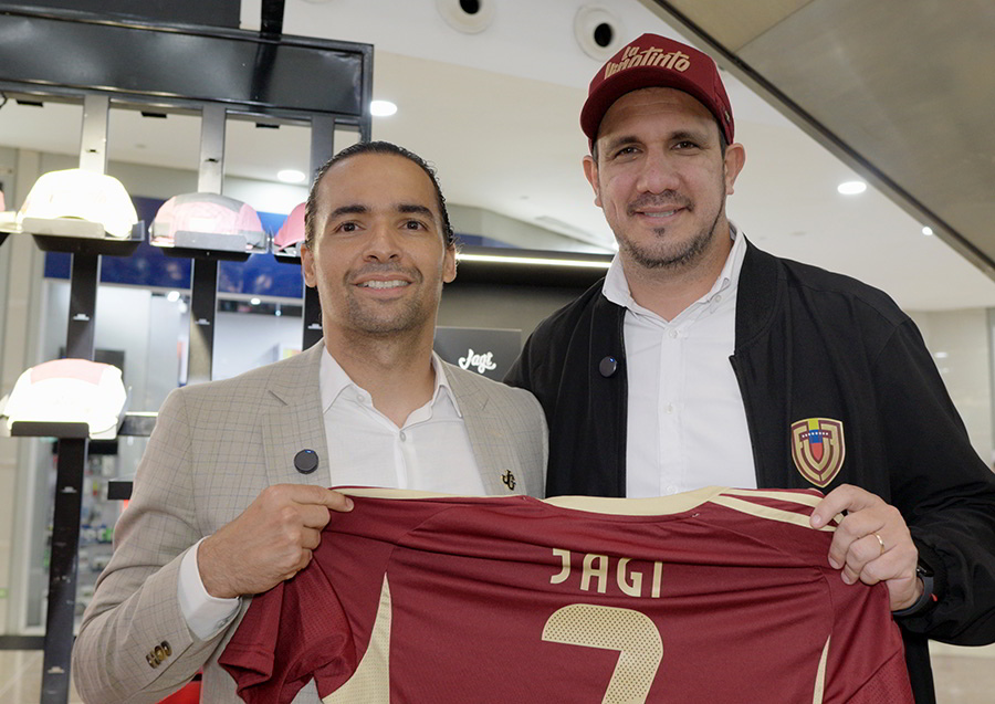 FVF y Jagi Caps presentaron línea exclusiva de gorras de la Vinotinto