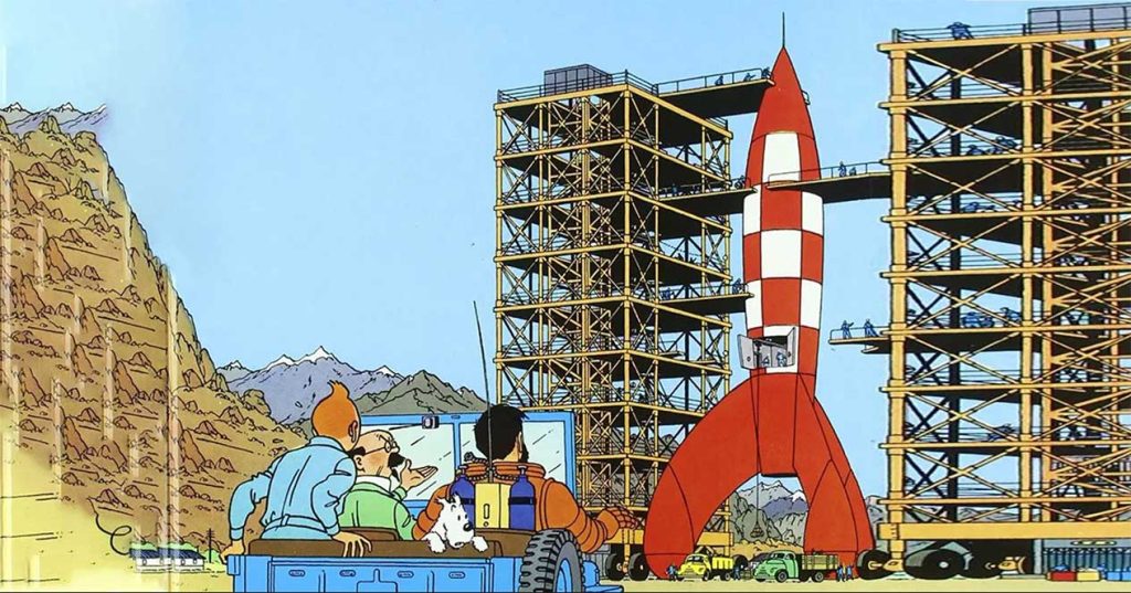 Subastan cómic de Tintin firmado por astronautas de misiones Apollo