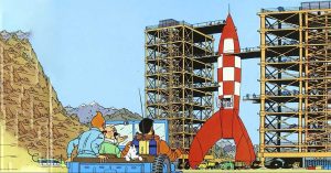 Subastan cómic de Tintin firmado por astronautas de misiones Apollo