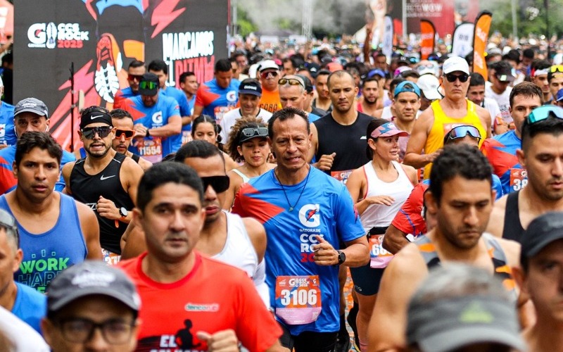 Más de 12 mil corredores reunió la Gatorade Caracas Rock