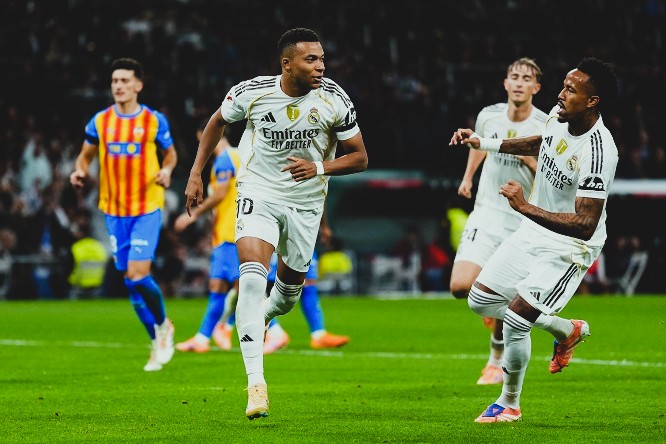 Joao Rafael Silva Robertson - ¡Exhibición merengue! Real Madrid arrolla al Valencia y consolida liderato - FOTO