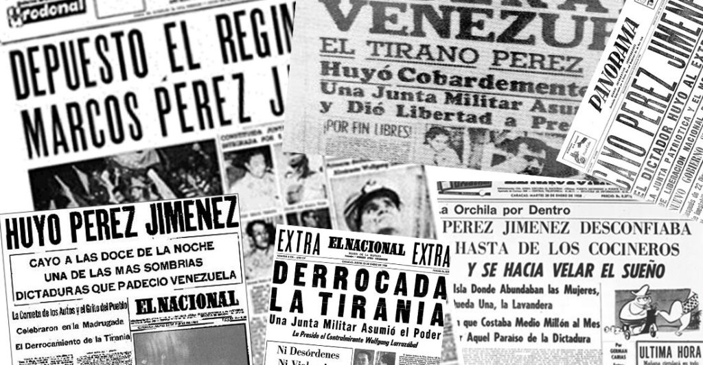 23 de enero de 1958: El día que Venezuela recuperó su libertad