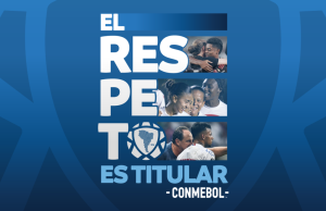 Conmebol lanza campaña para combatir el racismo y la discriminación en las canchas