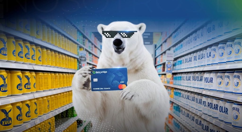 Touchdown financiero: Bancamiga se alía con el oso para vivir la pasión del Super Bowl