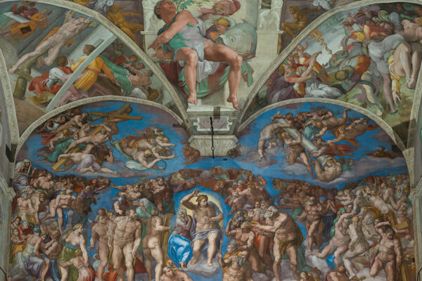 Concluyó limpieza extraordinaria del Juicio Final de Miguel Ángel en la Capilla Sixtina