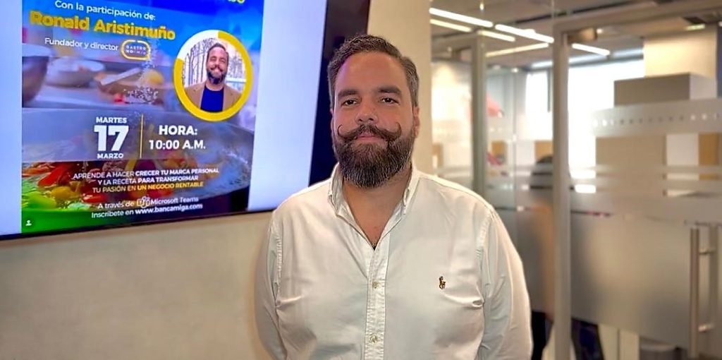 Bancamiga impulsa el emprendimiento gastronómico de la mano de Ronald Aristimuño con una Masterclass
