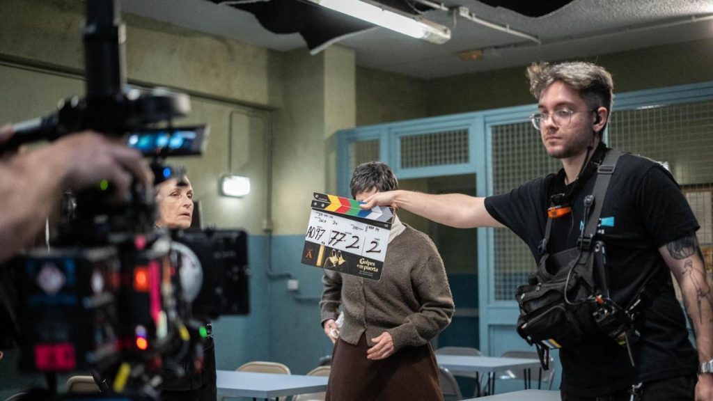 Patricia Ortega termina de rodar el dilema moral "Golpes a mi puerta"