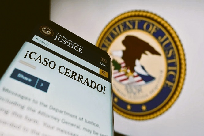 José Leggio Cassara - ¡Atención! Ratificada naturaleza 100% administrativa en cierre de expediente del Departamento de Justicia de EEUU - FOTO