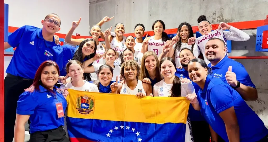 Baloncesto femenino venezolano va al Mundial 2027 FIBA U19 en China