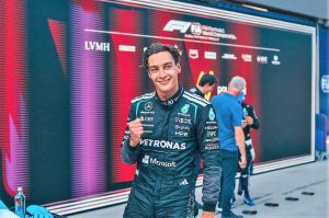 George Russell lideró el Gran Premio de Austria de la Fórmula Uno